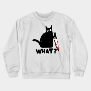 What Cat Crewneck Sweatshirt